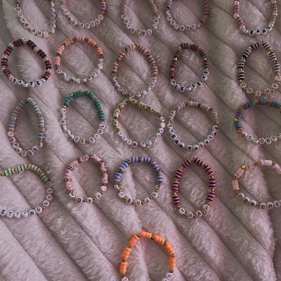 Sabrina Carpenter Jewelry - 21 sabrina carpenter handmade concert worn bracelets!